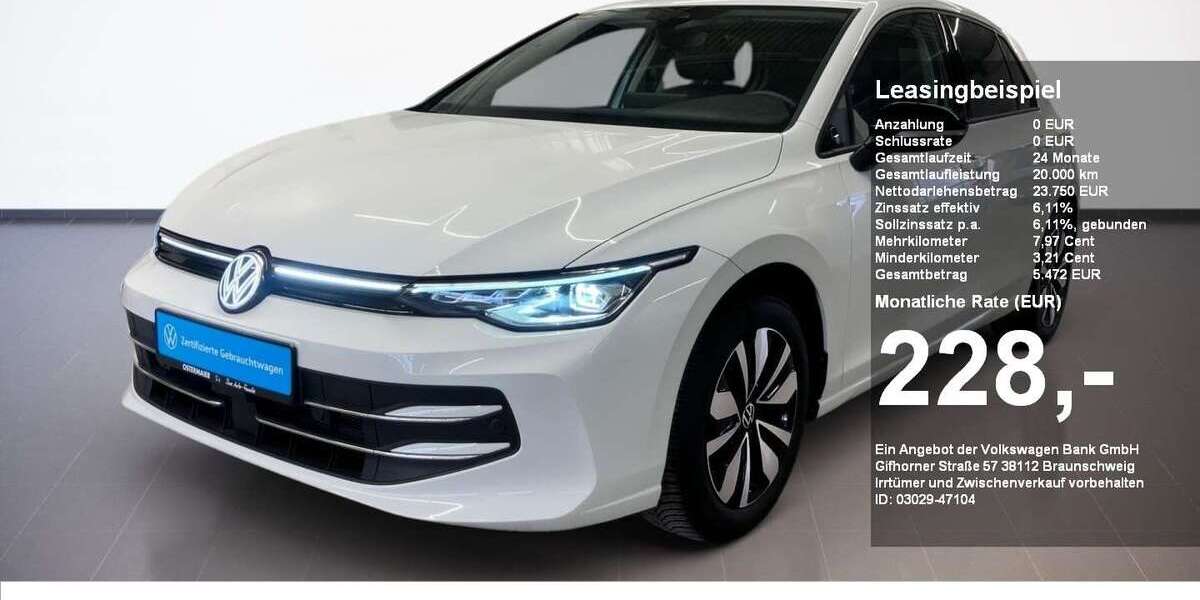 VW Golf 23.850 km 22.750 &euro; Eggenfelden LK Pfarrkirchen 84307