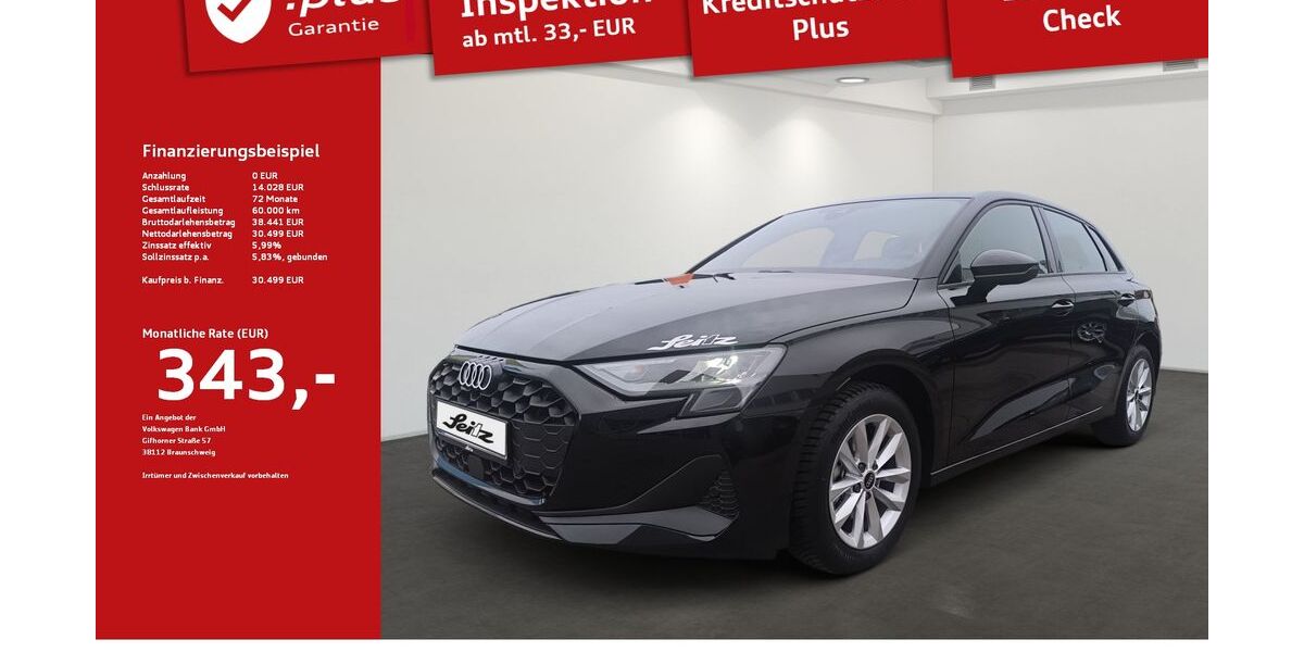 Audi A3 5.100 km 30.499 &euro; Memmingen 87700