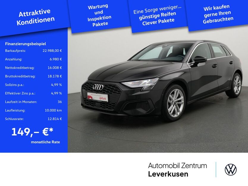 Audi A3 61.676 km 22.988 € Leverkusen 51379