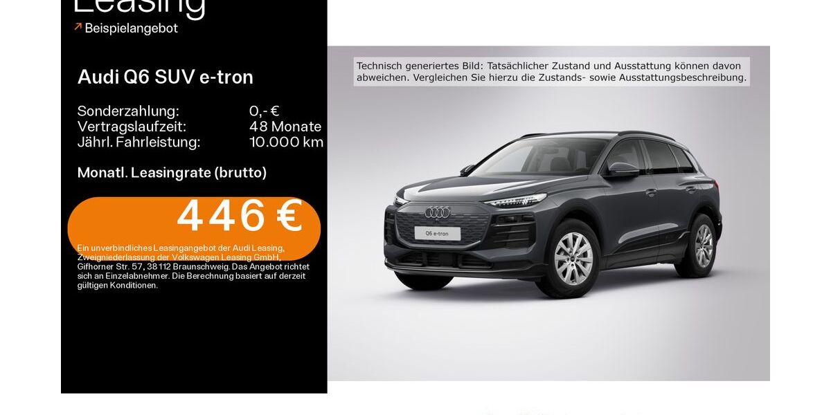 Audi Q6 e-tron 8.245 km 49.480 &euro; Haßfurt 97437