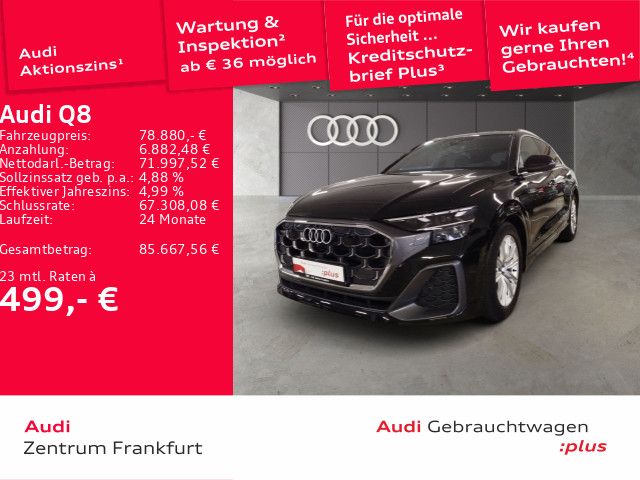 Audi Q8 12.918 km 78.880 &euro; Frankfurt am Main 60314