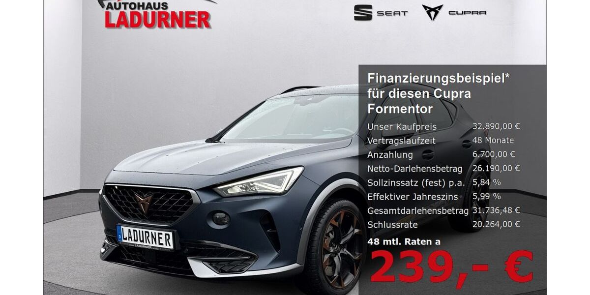 Cupra Formentor 63.980 km 32.890 &euro; Tuttlingen 78532