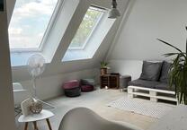 Sonnige Dachgeschoßwohnung in der Soers (1 Schlafzi)