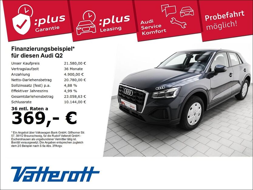 Audi Q2 45.348 km 19.680 € Eschershausen 37632