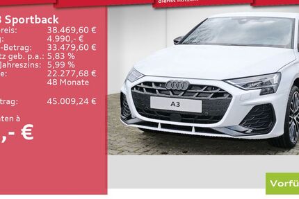 Audi A3 9.900 km 36.990 € Weinheim 69469