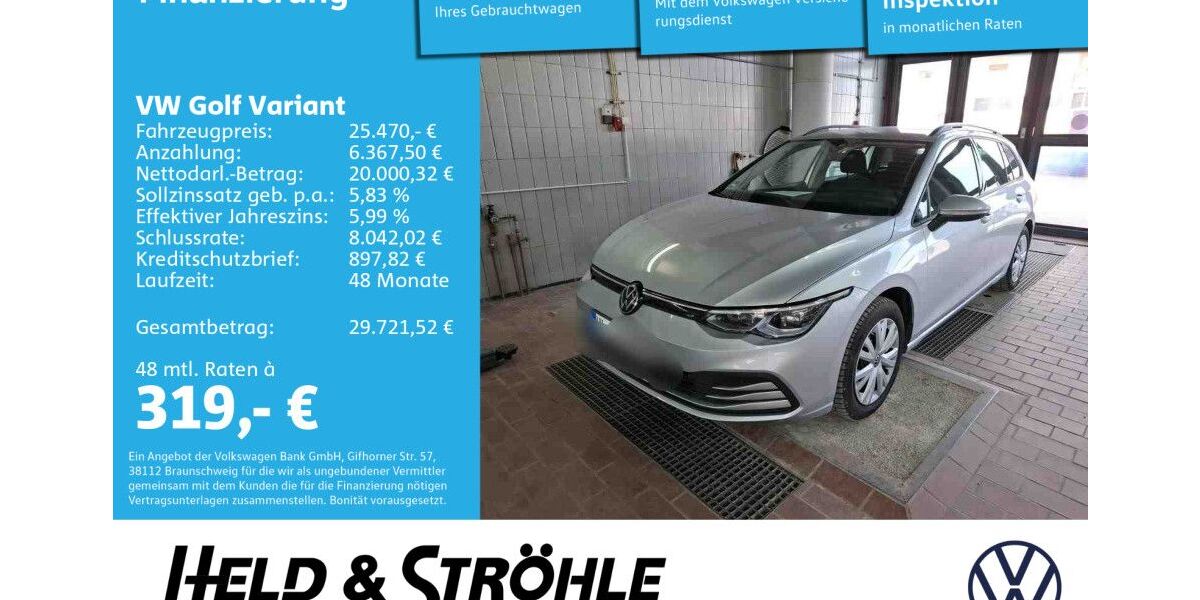 VW Golf 25.627 km 25.470 &euro; Neu-Ulm 89231