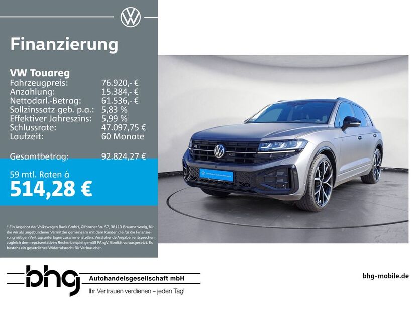 VW Touareg 32.488 km 76.920 € Freiburg 79115