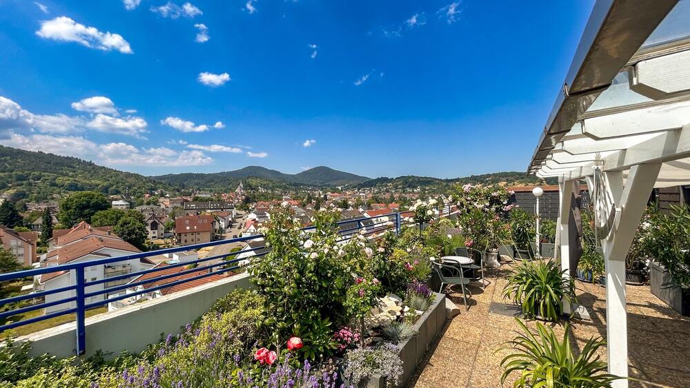 Ein Genuss fürs Auge! Traumhafte Aussichten vom Penthouse - Penthouse Gernsbach Gernsbach | Angebot:13157896