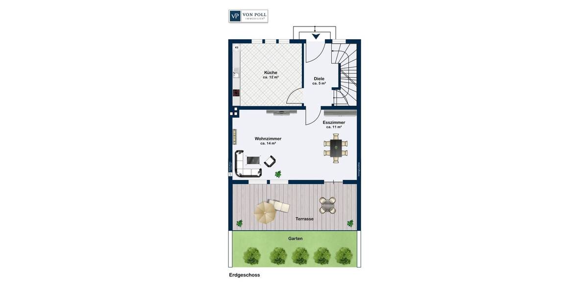Reihenmittelhaus Saarlouis - 4 Zimmer, 110 m&sup2;, 239.000&euro; | Angebot:26345171