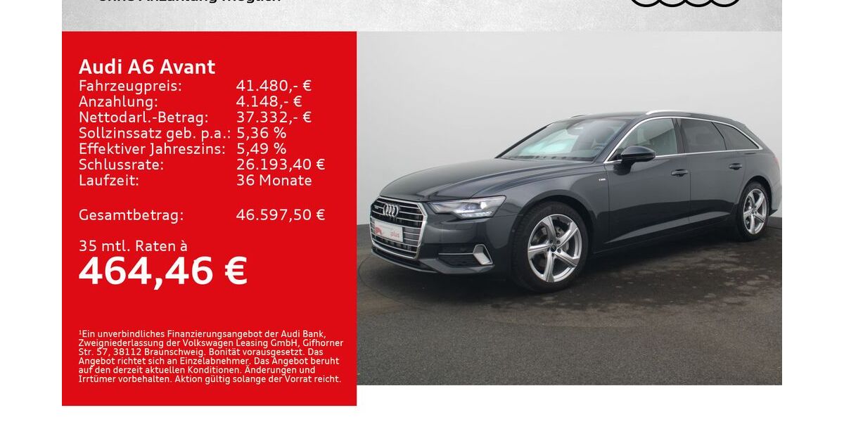 Audi A6 34.500 km 40.980 &euro; Würzburg 97076