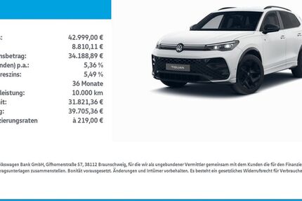 VW Tiguan 14.000 km 42.999 &euro; Mühlhausen/Thüringen 99974