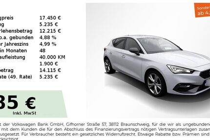Seat Leon 56.950 km 17.450 € Nürnberg 90441