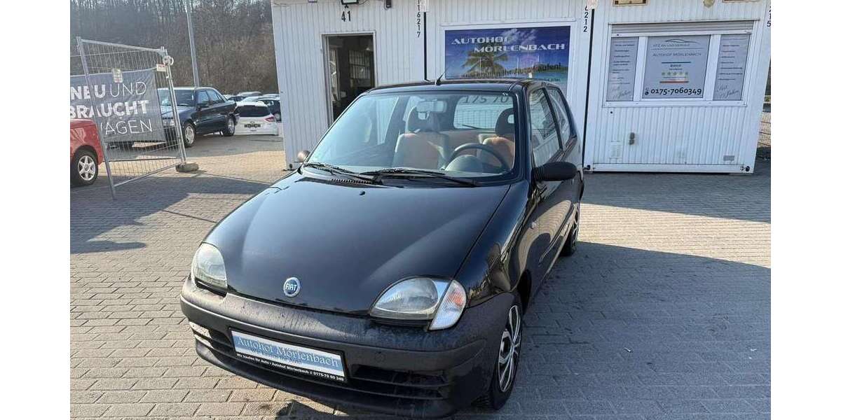 Fiat Seicento 95.000 km 1.999 &euro; Moerlenbach 69509