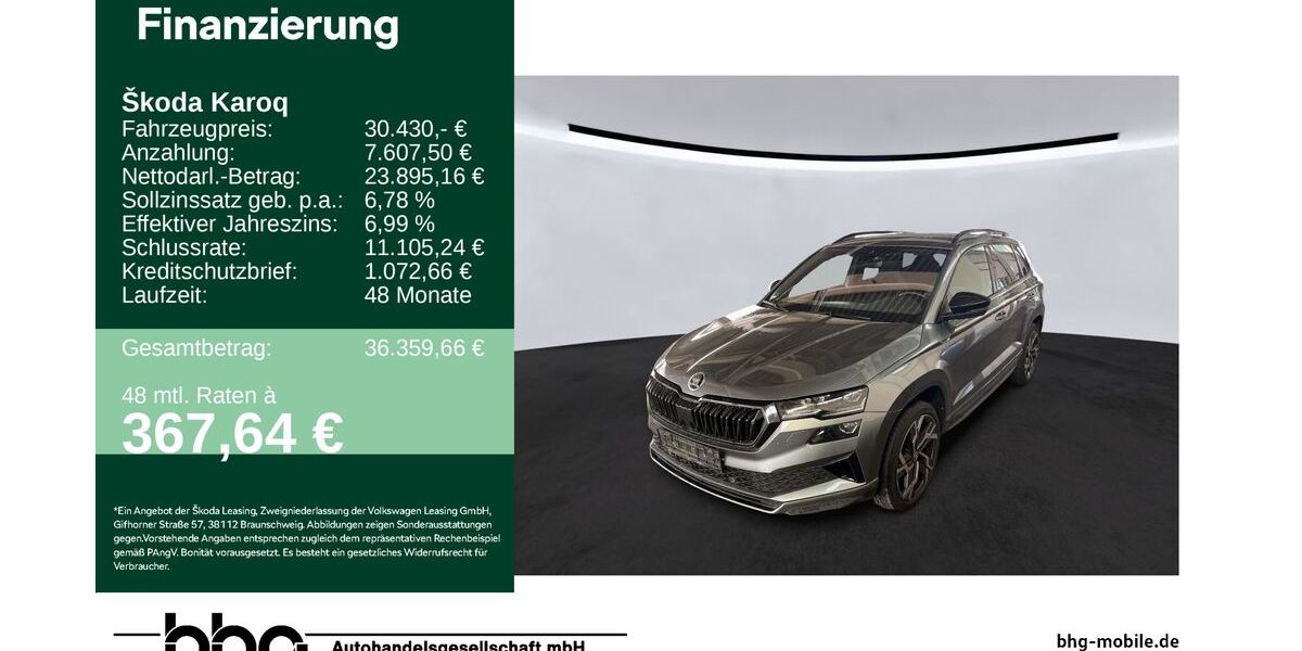 Skoda Karoq 76.467 km 29.830 &euro; Freudenstadt 72250