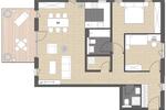 Etagenwohnung Bad Kreuznach Bad Münster am Stein-Ebernburg - 3 Zimmer, 98 m&sup2;, 1.320&euro; | Angebot:26547139