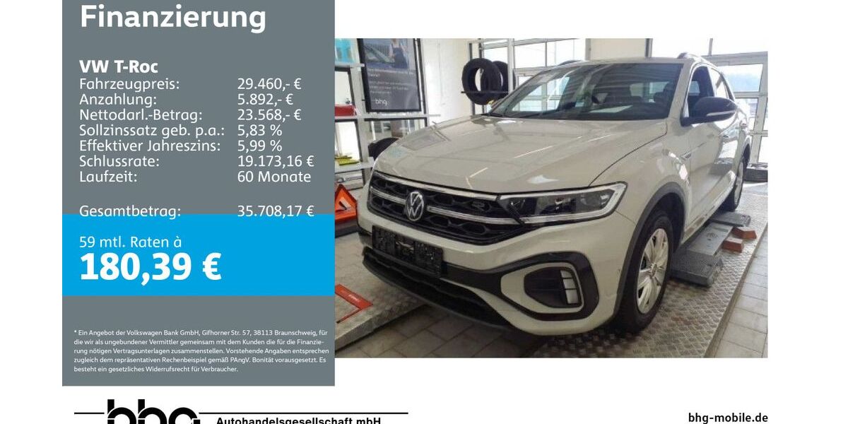 VW T-Roc 12.630 km 28.560 &euro; Durmersheim 76448