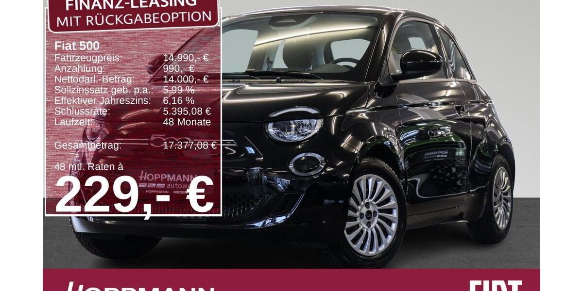 Fiat 500e 16.577 km 14.990 &euro; Siegen 57072