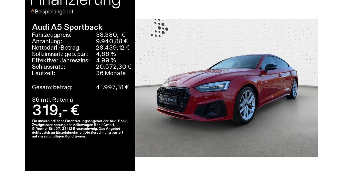 Audi A5 46.490 km 38.380 &euro; Coburg 96450