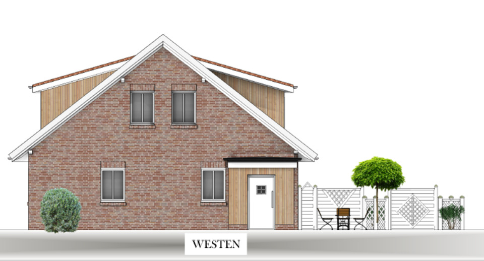 Moderne Neubau-Doppelhaushälfte (90 m²) nach KfW-70-Standard in L 3 zimmer