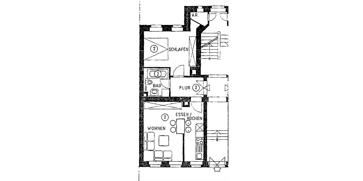 Kapitalanlage mit Potential in traumhafter Leipziger Lage! 2 zimmer
