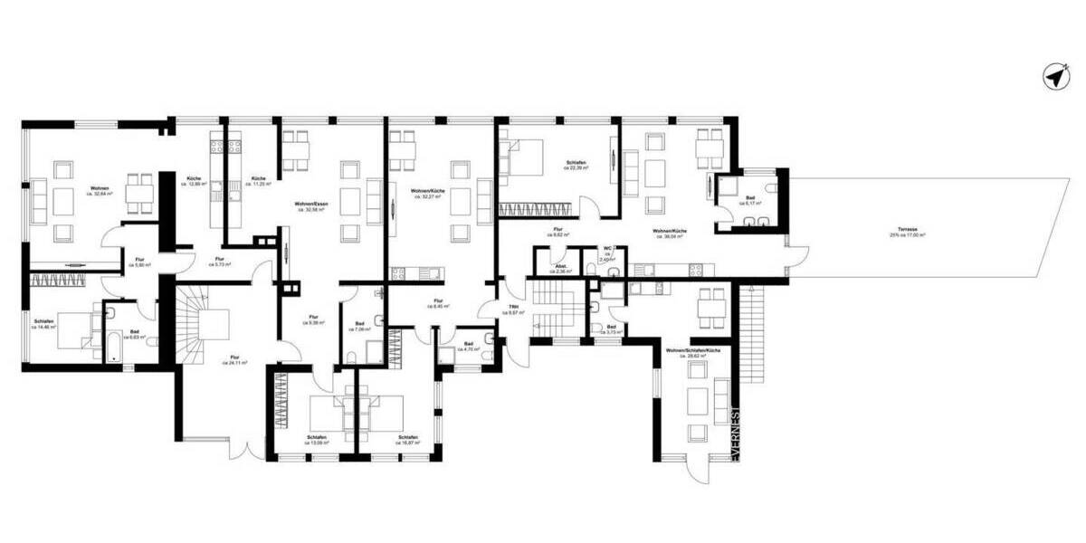 Etagenwohnung Schmallenberg Bödefeld - 2 Zimmer, 71 m&sup2;, 238.000&euro; | Angebot:23950628