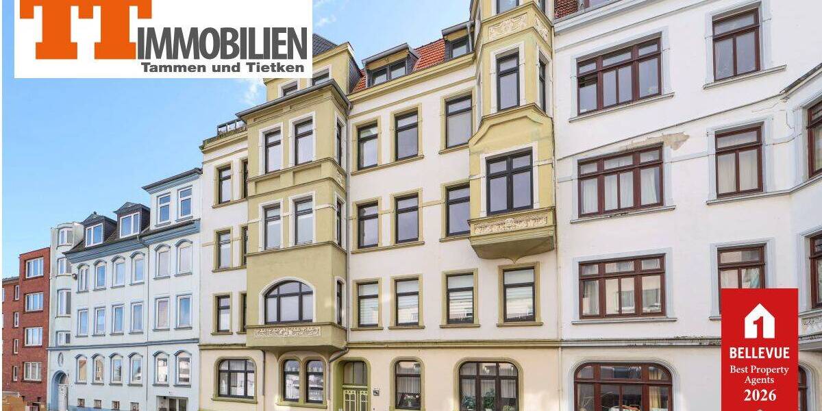 Etagenwohnung Wilhelmshaven Heppens - 3 Zimmer, 76 m&sup2;, 99.000&euro; | Angebot:26825644