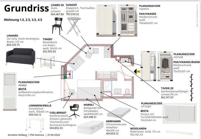 hemma° - Möblierte Mikroapartments (5) 1 zimmer