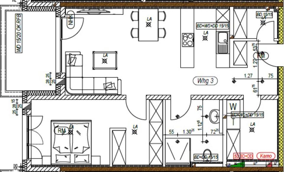 Erstbezug - Exklusive Neubauwohnung in gefragter Lage zur Miete 2 zimmer