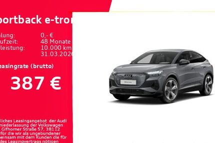 Audi Q4 e-tron 5.100 km 40.800 &euro; Walldürn 74731