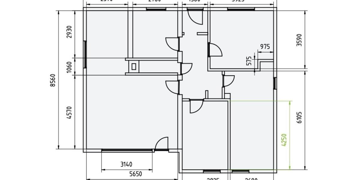 Einfamilienhaus Rheinsberg - 4 Zimmer, 95 m&sup2;, 1.000&euro; | Angebot:25387619