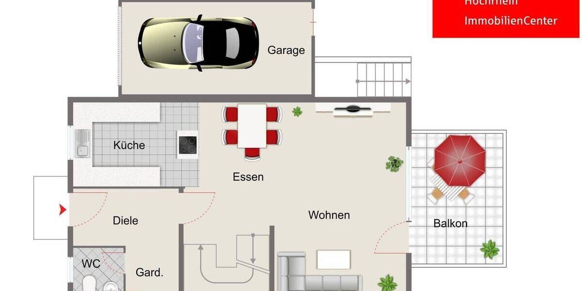 Reihenendhaus Laufenburg Binzgen - 5 Zimmer, 118 m&sup2;, 425.000&euro; | Angebot:26155354