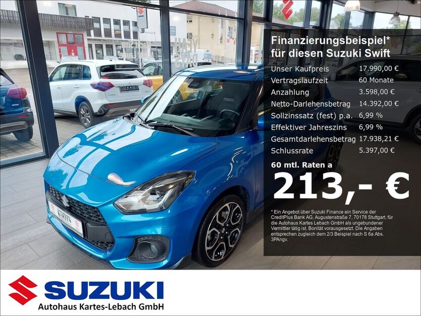 Suzuki Swift 22.985 km 17.990 € Lebach 66822