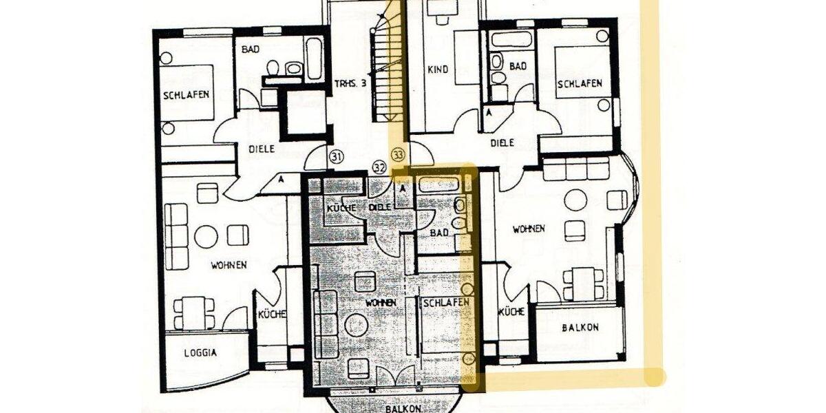 Etagenwohnung Olching - 3 Zimmer, 68 m&sup2;, 430.000&euro; | Angebot:25906829