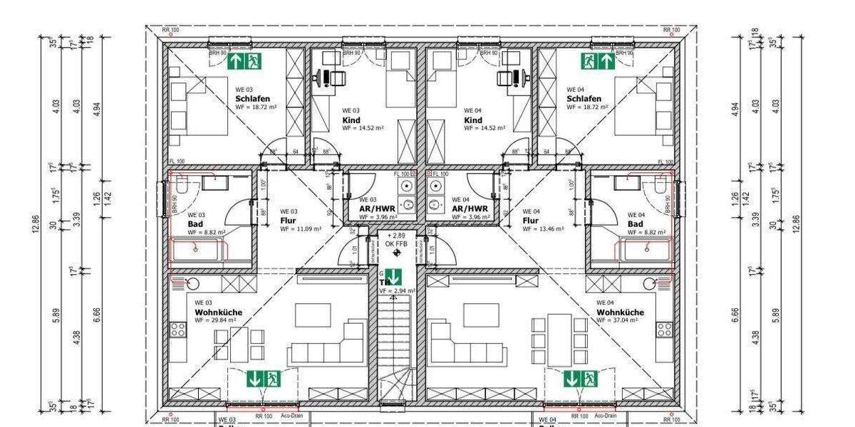 Etagenwohnung Velpke Meinkot - 3 Zimmer, 99 m&sup2;, 229.000&euro; | Angebot:25073851