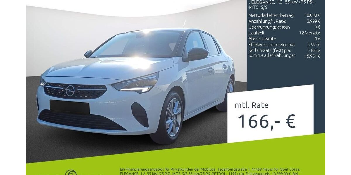 Opel Corsa 16.086 km 13.999 &euro; Stuhr 28816