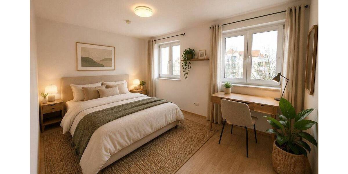 Etagenwohnung Mering Reifersbrunn - 3 Zimmer, 85 m&sup2;, 379.000&euro; | Angebot:26819542