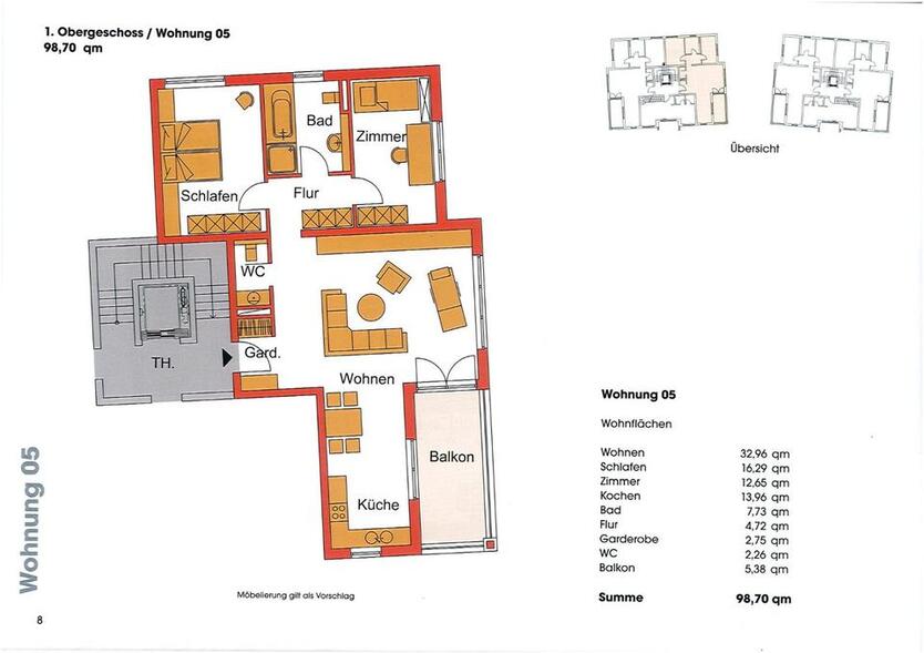 Ruhige, moderne Wohnung Heddesdorfer Berg Neuwied