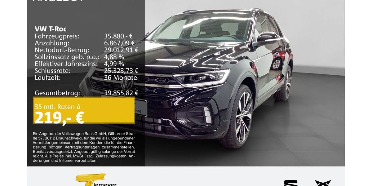 VW T-Roc 4.999 km 35.490 &euro; Oberhausen 46145