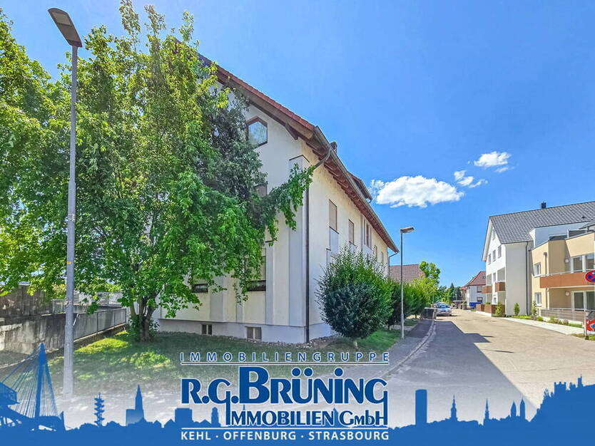 Renovierte 3-Zimmerwohnung mit Balkon in Kehl-Neumühl