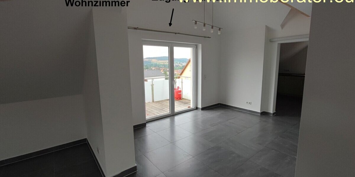 Wohnen mit Stil und Freiraum 3,5 Zimmer Whg WFL ca. 120 m² ger. Balkon Einbauküche Fernblick 2 Kfz-Stellpl. vorhanden ab sofort! - Etagenwohnung Neunburg vorm Wald | Angebot:26762811