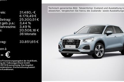 Audi Q2 2.629 km 31.480 € Schweinfurt 97424