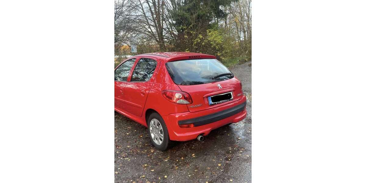 Peugeot 206 87.600 km 4.800 &euro; Ottobeuren 87724