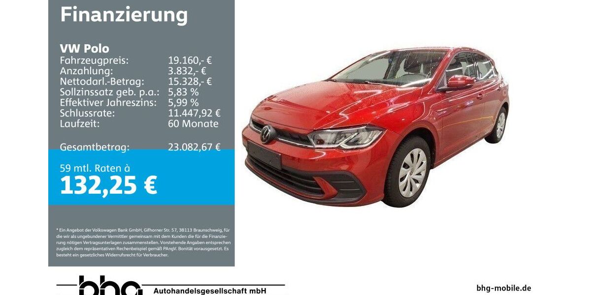 VW Polo 4.122 km 18.930 &euro; Durmersheim 76448