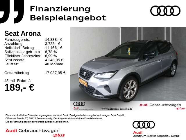 Seat Arona 36.526 km 14.888 &euro; Berlin 13581