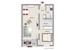 Etagenwohnung Bensheim - 2 Zimmer, 54 m&sup2;, 690&euro; | Angebot:26795175