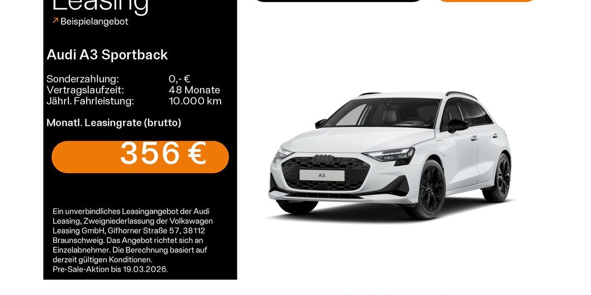 Audi A3 4.012 km 40.980 &euro; Coburg 96450