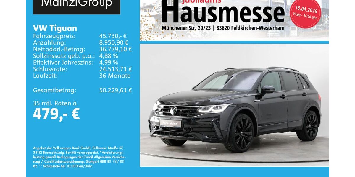 VW Tiguan 48.263 km 45.730 &euro; Feldkirchen/Westerham 83620
