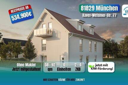 Wohnung München Trudering-Riem - 4 Zimmer, 754.900&euro; | Angebot:26345215