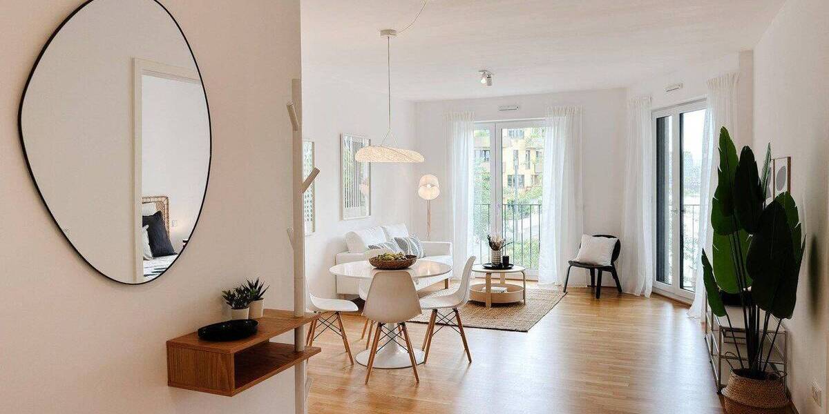 Terrassenwohnung Mainz Neustadt - 2 Zimmer, 62 m&sup2;, 449.500&euro; | Angebot:26877581