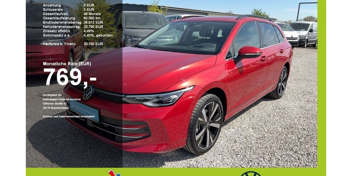 VW Golf 17.095 km 33.740 &euro; Mainburg 84048